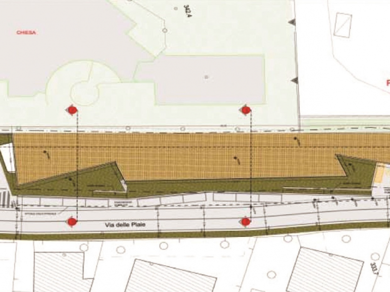 Riqualificazione dell’ambito di Via delle Plaie con realizzazione di box auto, servizi di quartiere e sistemazione a verde – Teramo